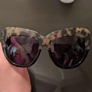 House of Harlow 1960 Matte Tortiseshell Sunglasses